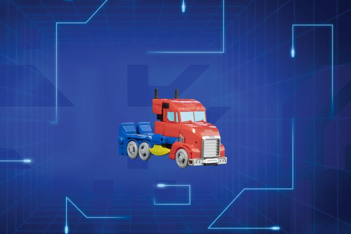Actual product image Hasbro Transformers EarthSpark Warrior Class Optimus Prime toy