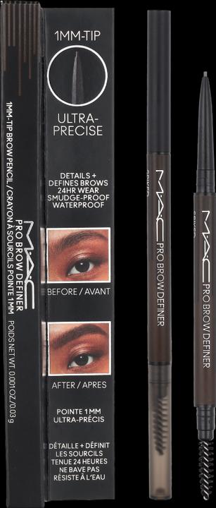 Actual product image MAC Cosmetics Pro Brow Definer 1Mm-Tip Brow Pencil Spiked (Spiked)