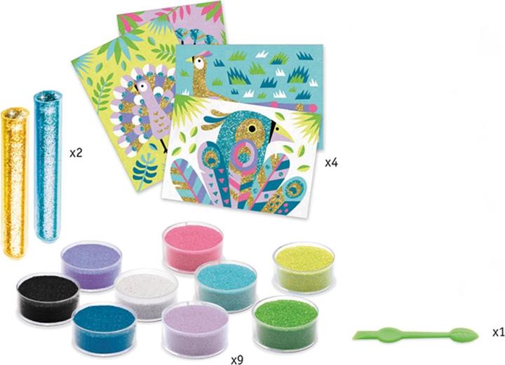 Produktbild Djeco Bunte Vögel
