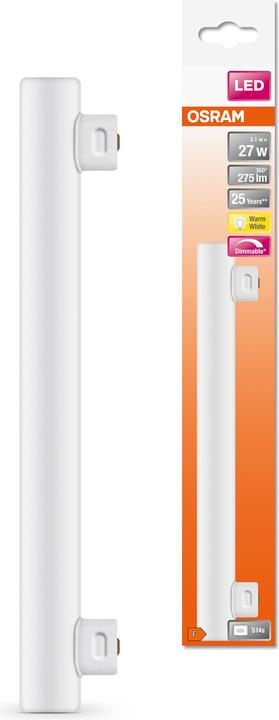 Actual product image Osram Ledinestra (S14s, 3.10 W, 250 lm, 10 x, F)