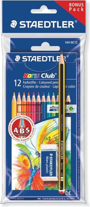 Actual product image Staedtler Set 12 matite colorate paper box (Multicoloured, 12 x)