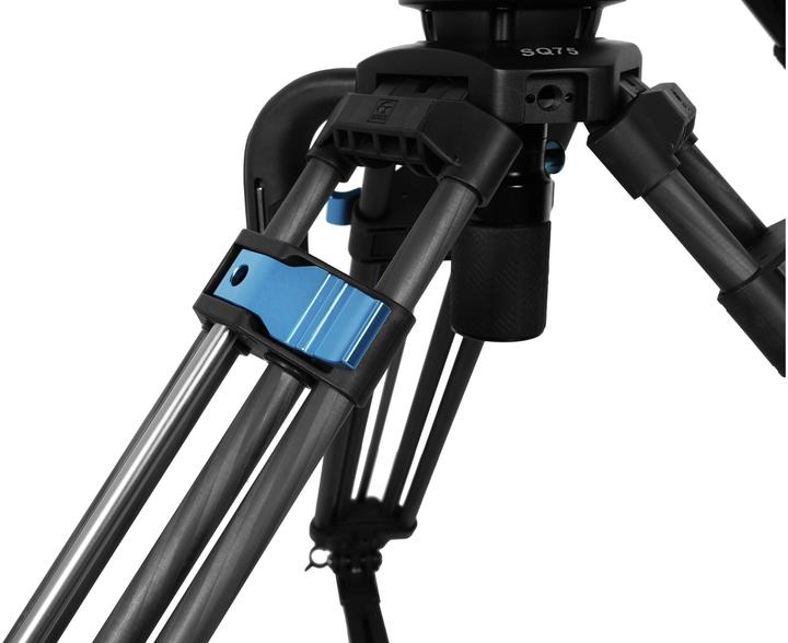 Image du produit Sirui Trépied SQ75 Rapid System, tête fluide VHS-10 incluse (Carbone)