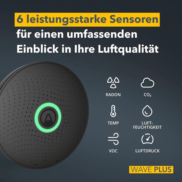 Actual product image Airthings Wave Plus