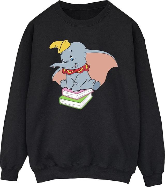 Disney Dumbo Sitting On Books Sweatshirt (L)