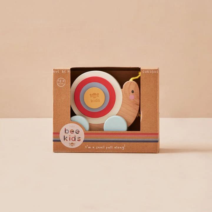 Produktbild Just Bee Kids Holzschnecke zum Ziehen