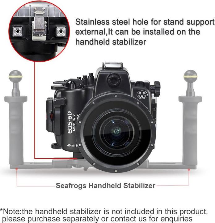 Produktbild Seafrogs SC-1 (Unterwassergehäuse, EOS 5D Mark IV)