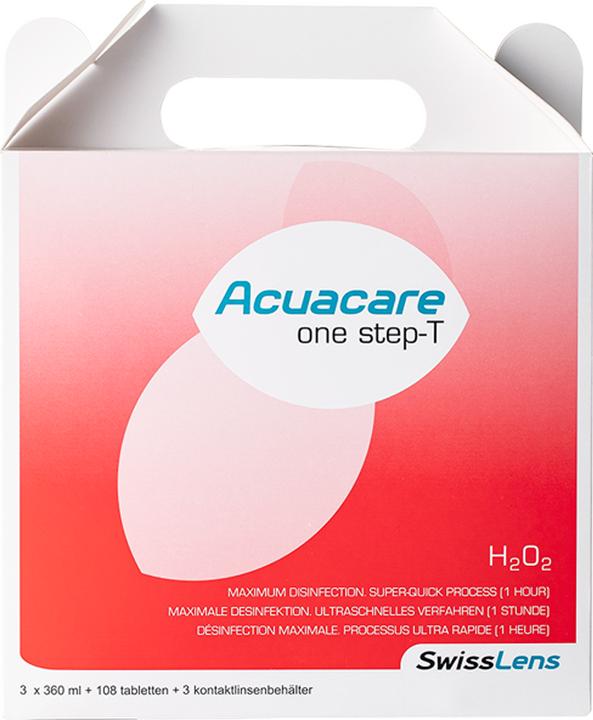Produktbild SwissLens Acuacare One Step (Peroxid-System, 360 ml)