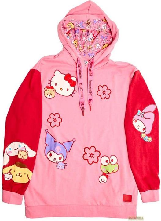 Loungefly Sanrio by Kapuzenpullover Unisex Sanrio & Friends Grösse XL (XL)