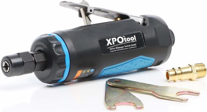 Image du produit Wiltec XPOtool Ponceuse pneumatique 168mm Polissage Air comprimé Boîtier Alu 6,3 bar Meuleuse 22000tr./min