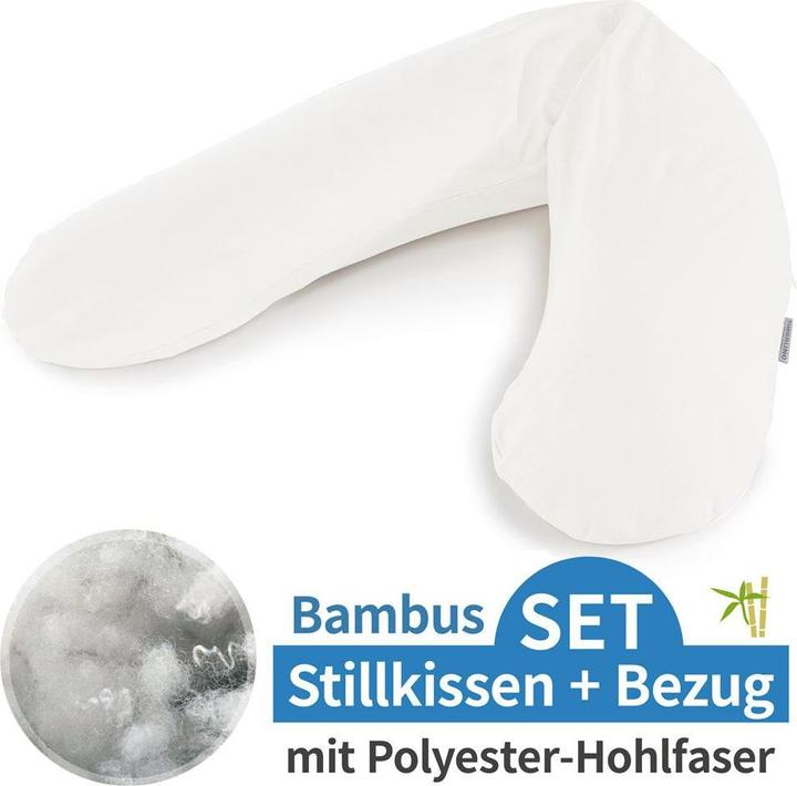 Actual product image Theraline Nursing pillow "The Original" with polyester hollow fibre filling incl. cover 190 cm (190 cm)