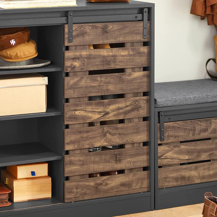 Produktbild SoBuy Sideboard Schiebetür (80 x 89 x 35 cm)