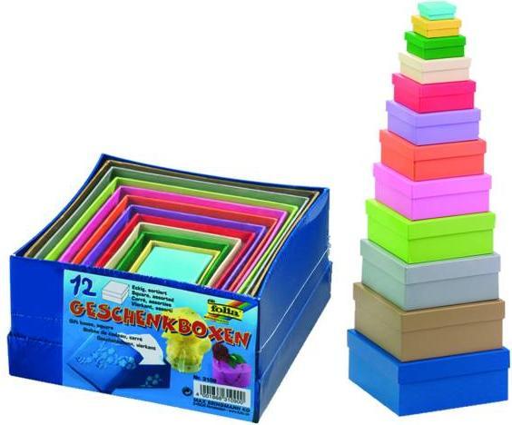 Image du produit Folia Boîtes-cadeaux (Coffret cadeau, 12 x)