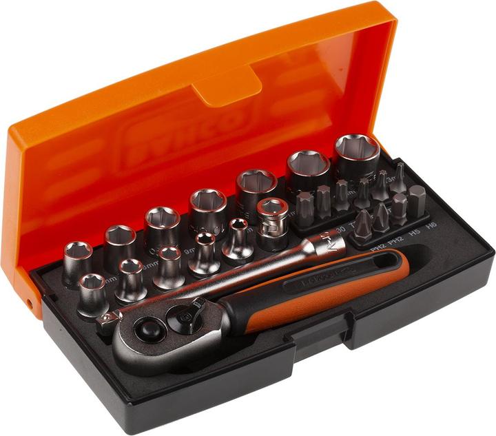 Produktbild Bahco Steckschlüssel-Satz (5 mm, 6 mm, 7 mm, 4 mm, 4.5 mm, 5.5 mm)