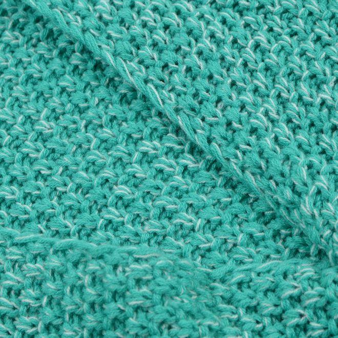 Produktbild MU Classic Meerjungfrau Strickdecke (70 x 130 cm)