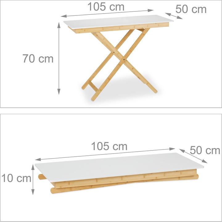 Produktbild Relaxdays Klapptisch (105 cm)