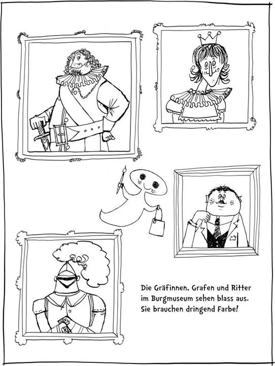 Image du produit Le petit fantôme (à colorier, à continuer de colorier, à dessiner soi-même)