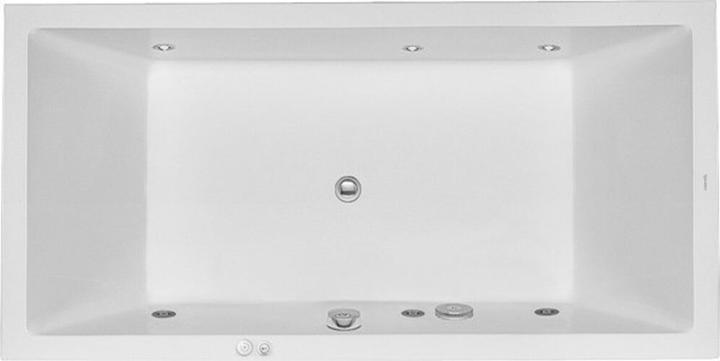 Produktbild Duravit Rechteck-Whirlwanne STARCK 252 l 180x90 we 2 RS Jet-System