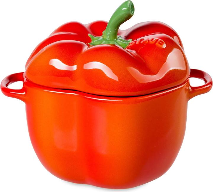 Produktbild Staub Bräter Paprika (12 cm, Bräter + Schmortopf, Keramik)