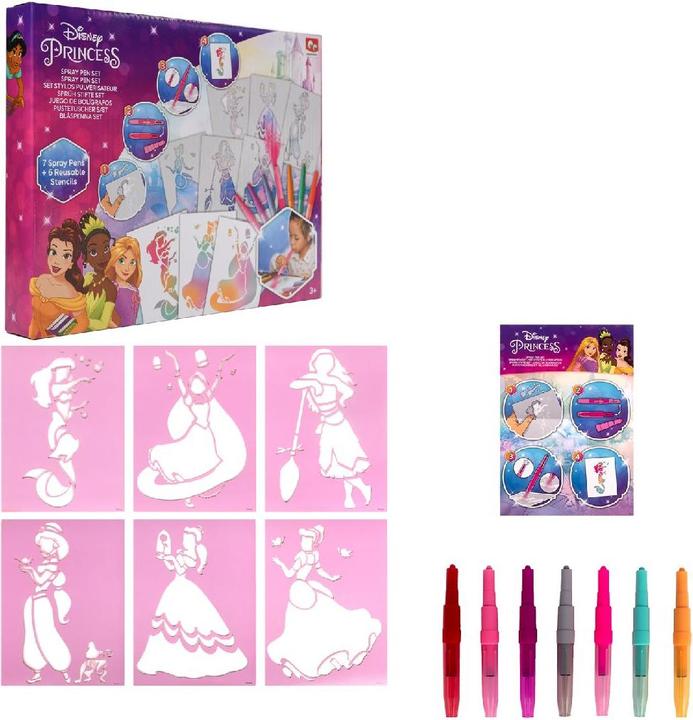 Actual product image Canenco Disney Prinses Blow Pens Set