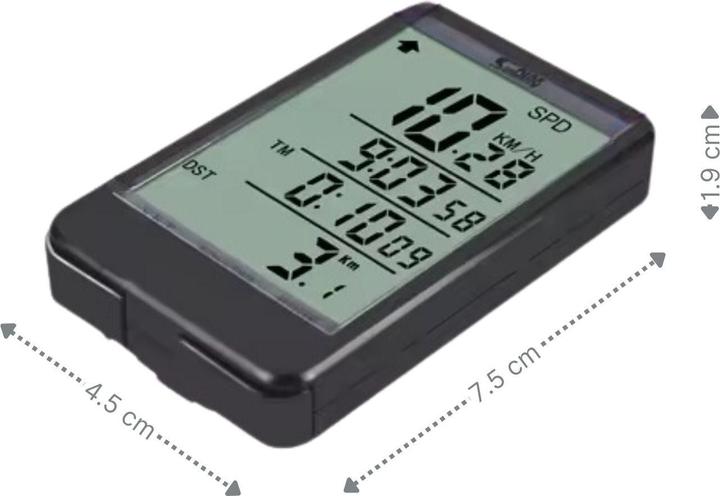 Produktbild Hermex Sunding Fahrradcomputer Velocomputer Bikecomputer Fahrradtacho
