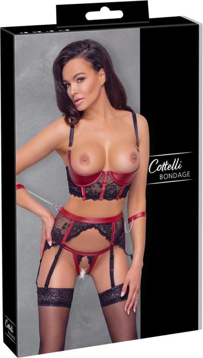 Actual product image Cottelli Collection Shelf Bra Set (M)