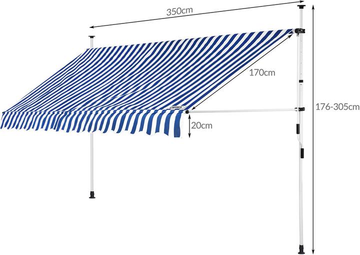 Actual product image Detex Awning (3.50 m)