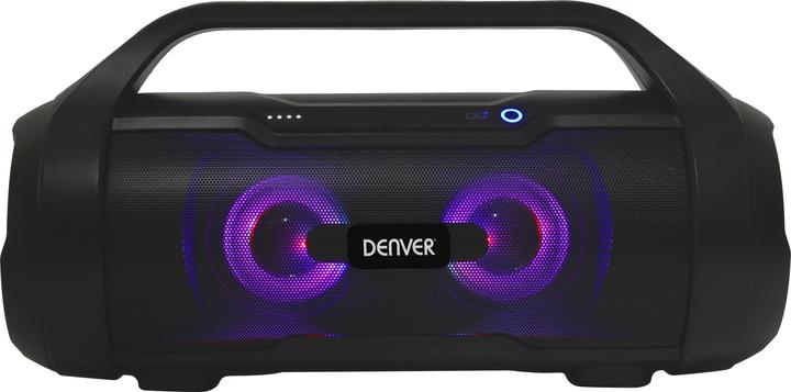 Image du produit Denver BTG-615 Enceinte portable Enceinte mono portable noire 19 W (5 h, Fonctionnement sur batterie)
