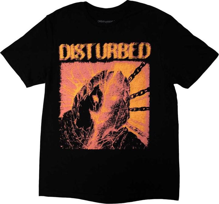 Actual product image Disturbed Unisex Adult European Tour '23 Split Face T-Shirt (XL)