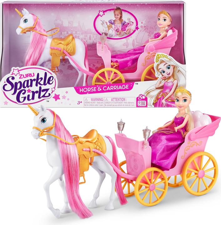 Produktbild Komelon SPARKLE GIRLZ playset royal horse carriage, 10068