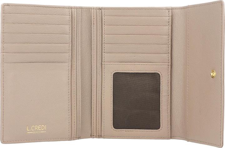Image du produit L.Credi Evelyn Portefeuille RFID en cuir 14,5 cm