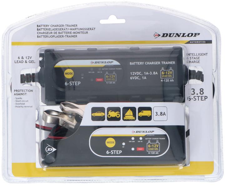 Dunlop Batterieladegerät 3.8A (12V, 3.80 A)