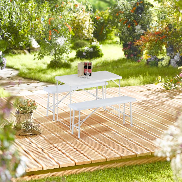 Actual product image Relaxdays Garden table (120 cm)
