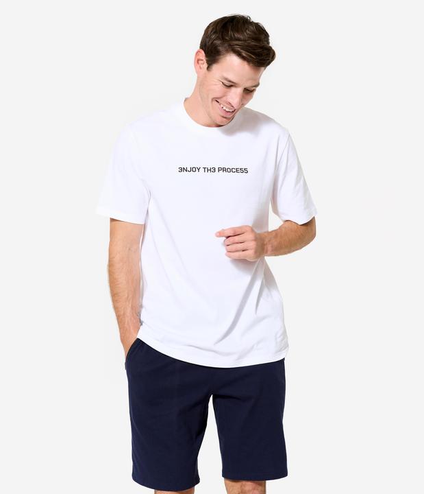 Produktbild Domyos T-Shirt Herren Baumwolle Regular - weiss (L)