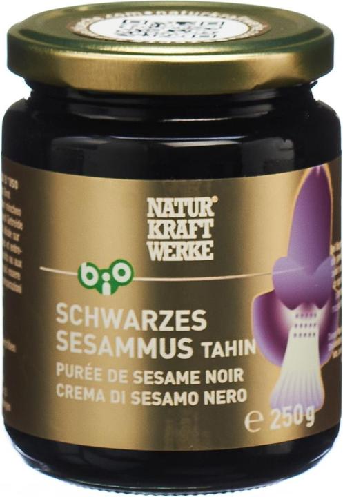 Produktbild NaturKraftWerke Schwarzes Sesammus Tahin Bio (250 g)