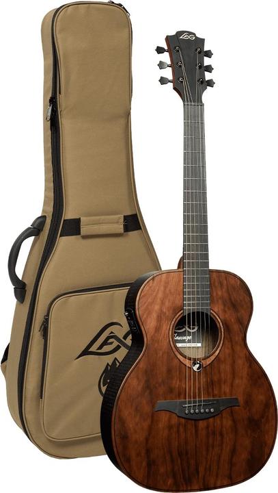 Immagine prodotto Lâg Guitars Sauvage Te (Chitarra classica, Legno nero di Brankowood, Eucalipto affumicato finitura grezza, Khaya, Grafite, Brankowood marrone (pinus radiata), Brankowood pallido)