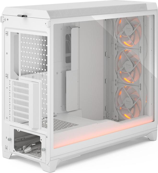 Image du produit Fractal Meshify 3 XL Ambience Pro RGB Clear Tint White (mATX, ATX, SSI EEB, E-ATX, ITX, SSI CEB)
