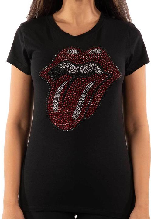 Immagine prodotto The Rolling Stones Classic Maglietta Lingua Donna (S)
