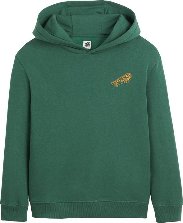 Image du produit La Redoute Collections Sweat à capuche avec motif skateur sur le devant (116)