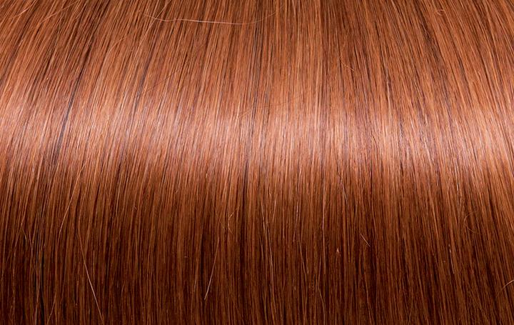 Immagine prodotto Seiseta Classic Keratin Fusion Smooth 130 Copper Red Light Blonde 50/55 cm (Biondo chiaro rosso rame, 55 cm)