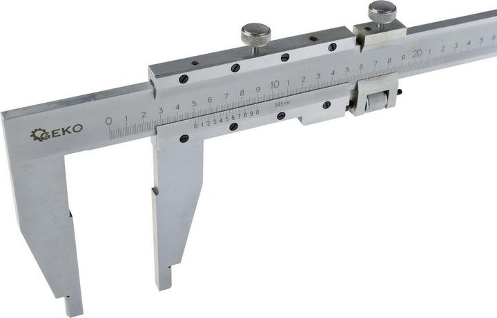 Produktbild GEKO Metall-Gleitskala, 0-1000 mm x 0,05 (100 cm)