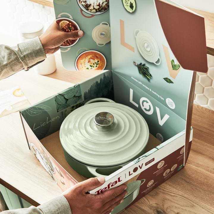 Actual product image Tefal LOV roaster (34 cm, Casserole + Stewpot, Pot, Cast iron)