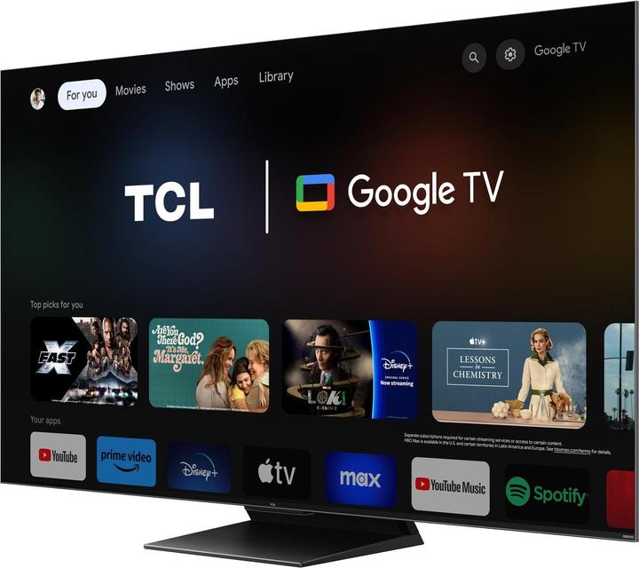 Produktbild TCL 85C745 (85", QLED, 4K, 2024)