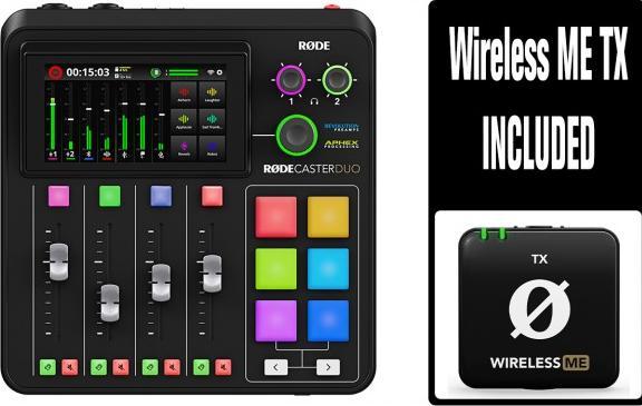 Actual product image RØDE RodeCaster Duo (Studio- and Livemixer)