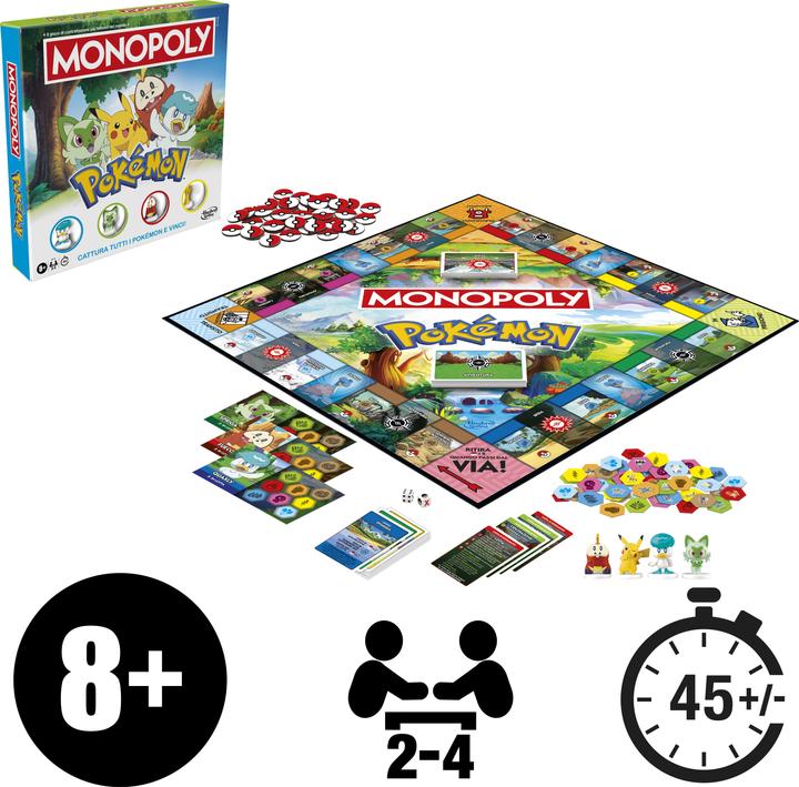 Produktbild Monopoly Pokémon Edition Brettspiel