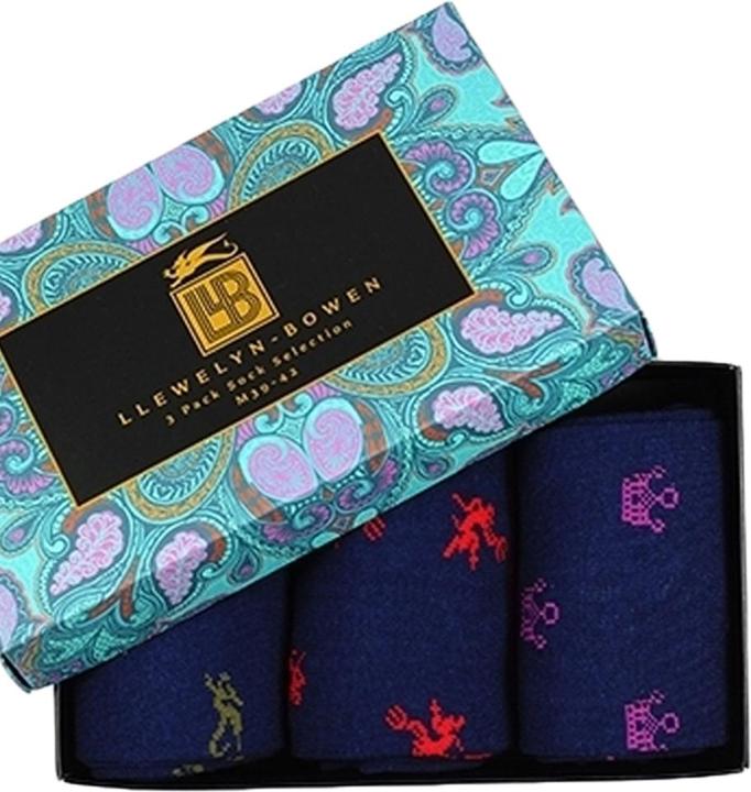 Laurence Llewelyn-Bowen Socken (3Erpack) (3er Pack, M)