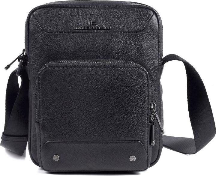 Miguel Bellido Crossbody Tasche aus Leder 23.5 cm