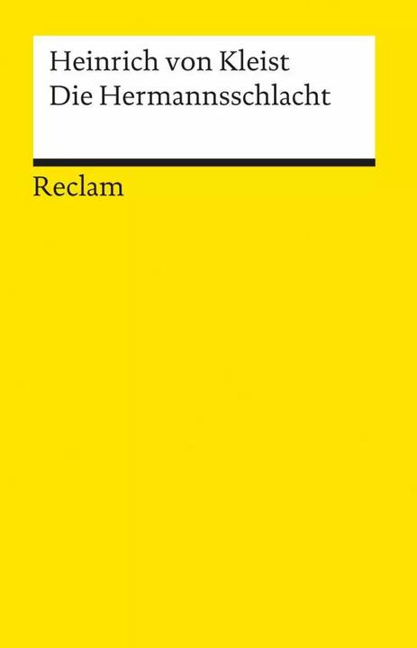 Produktbild Die Hermannsschlacht (Deutsch, Valerie Hantzsche, Kai Bremer, Heinrich von Kleist, 2023)