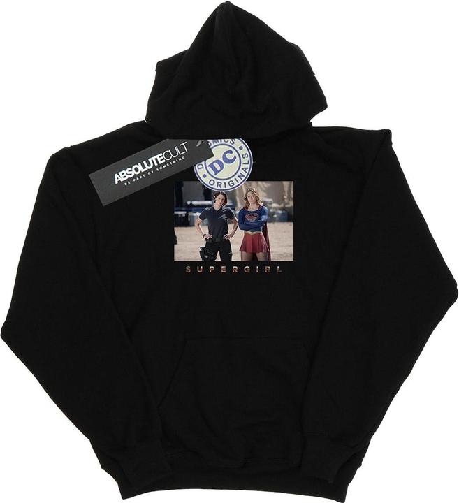 Actual product image Womens/Ladies Supergirl TV Series Sisters Photograph Hoodie (S)