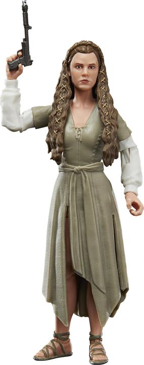 Actual product image Hasbro The Black Series Leia (Ewok Village), 15 cm grosse Figur zu Star Wars: Die Rückkehr der Jed