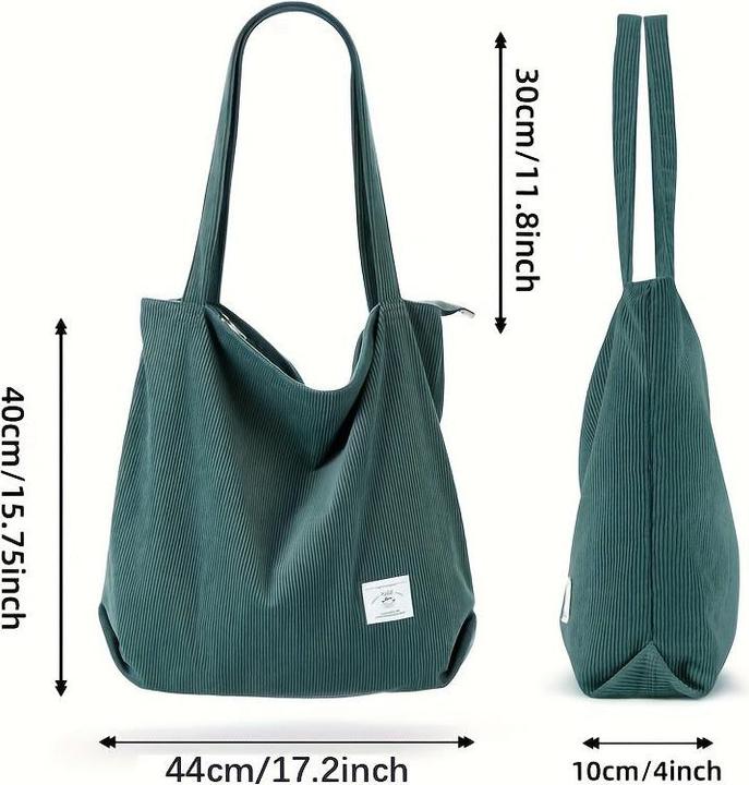 Produktbild Only-Bags.Store Cord Umhängetasche, minimalistische einfarbige Tragetasche, All-Match Lagerung Handtasche